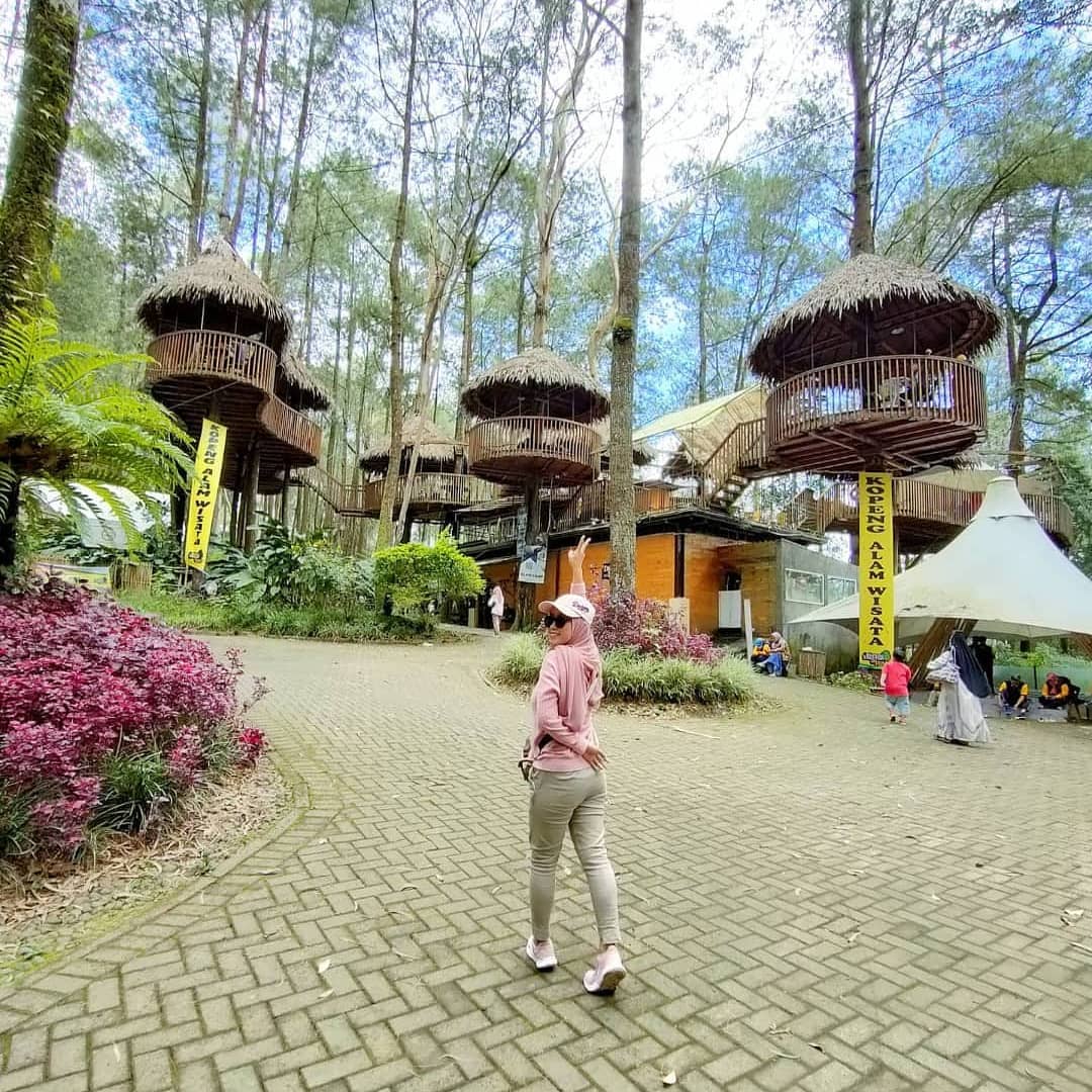 Kopeng Treetop Adveture Park Semarang (sumber: @kopengtreetop on Instagram)